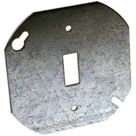 Raco Electrical Box Cover, Octagon, Toggle Switch Cover 897576